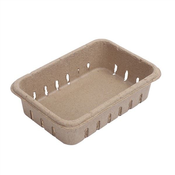 Grön gjuten fiberbärkorg