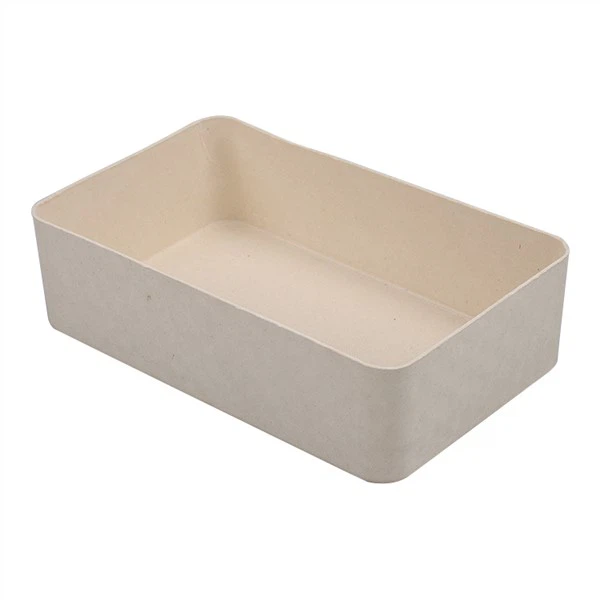 Grön gjuten massaförpackning